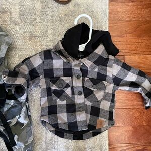 Little Bipsy Hooded Flannel